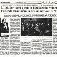 Il Piccolo di Novi Ligure, 2 aprile 1988