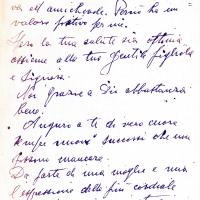 Terza pagina della lettera di Ferruccio Quaia, 1958 mar. 26