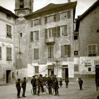 Rossiglione. Piazza principale (taglio)