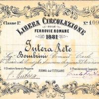 Carta Ferroviaria per libera circolazione sulle Ferrovie Romane