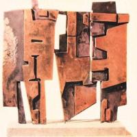 Scultura in bronzo di Pietro Consagra, gennaio - febbraio 1956, anno IV, n. 1 - p. 37