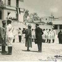 Sua Maestà Vittorio Emanuele III in visita a Tobruk