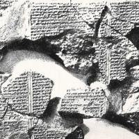 Tavoletta XI dell' "epos di Gilgamesh" con il racconto del diluvio universale - p. 27