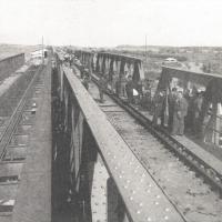 Il ponte di ferro sul fiume Alaca, in Calabria, realizzato dalle Pistoiesi. - p. 17