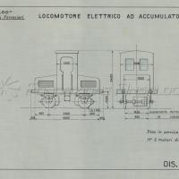 Locomotore elettrico ad accumulatori