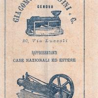 Giacomo Girardini & C. - Genova Via Luccoli 20 - Rappresentanti case nazionali ed estere - copertina