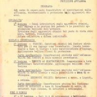 Programma del corso - 1