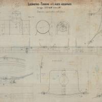 Locomotive gruppo 230 - Insieme e particolari delle fodere