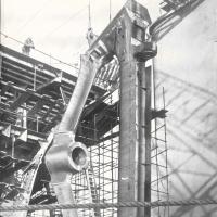 Copertina- Montaggio in petroliera, L' Ansaldino, n.19, anno VI, 1959