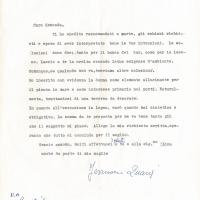 Lettera di Ferruccio Quaia, 1972 set. 01