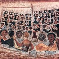 Massimo Campigli "Ballo" (1957),  maggio - giugno 1962, anno X, n. 3, p. 44