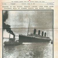 Copertina - The Daily Mirror. Quotidiano in lingua inglese