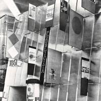 Max Huber "Evoluzione della forma nella pubblicità" realizzato per la SIPRA, ottobre 1961, anno IX, n. straordinario, p. 57