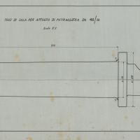 Costruzione 40/39 - Fusi di sala per affusto di mitragliera