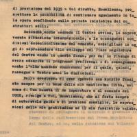 Lettera riservata di dimissioni del Cavaliere Umberto Albini, Podestà di Genova durante il periodo fascista - 2