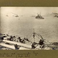 La squadra dell'ammiraglio Togo alle Isole Elliot (luglio 1904)