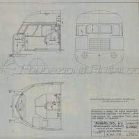 Automotrice a carrelli tipo D2/4 220 - disposizione per combustibile