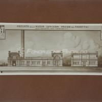 Ansaldo - progetti architettonici di Adolfo Ravinetti, tav. 1