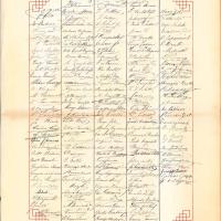 Felicitazioni per la nomina a Grande Ufficiale dell'Ordine dei SS Maurizio e Lazzaro; interno, 1881