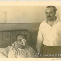 Parodi Giorgio - aviatore all'ospedale di Tripoli con il fratello Enrico