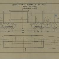 Locomotore diesel elettrico tipo 0-2-2-0