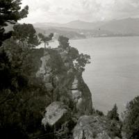 Roccia sulla punta di Portofino (taglio)