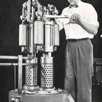Motore a espansione per la liquefazione dell'elio, gennaio - febbraio 1961, anno IX, n. 1, p. 61