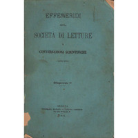 Effemeridi della Società di Letture e conversazioni scientifiche, 1875