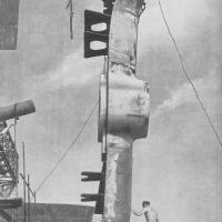 Quarta di copertina  - Montaggio del dritto di poppa di una turbo-cisterna, anno VI, 1959, n. 12-13-14