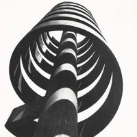 Ettore Colla "La grande spirale" (1962),  luglio - agosto 1962, anno X, n. 4, p. 50
