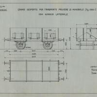 Officina Veicoli ferroviari - Carro scoperto
