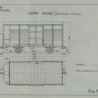 Officina Veicoli Ferroviari - Carro chiuso