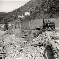 Lavori stradali in val Bisagno (taglio)