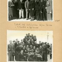 Gli artisti del Metropolitan Opera House (con Tito Schippa) e il Gruppo Pugilisti italiano