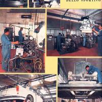 Immagini pubblicitarie della Alfa Romeo, gennaio - febbraio 1959, anno VII, n. 1, p. 34