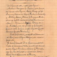Scrittura privata a complemento della divisione delle eredità di Gerolamo Nossardi, 20 marzo 1913