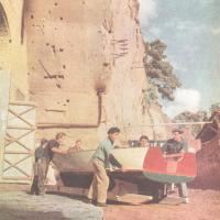 Piccola imbarcazione nel Cantiere Posillipo. - p. 45