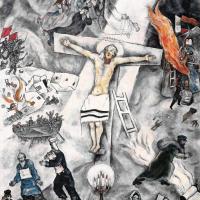 Marc Chagall "Crocifissione bianca" (1938), marzo - aprile 1960, anno VIII, n. 2