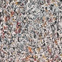 Jackson Pollock "Lumière blanche" (1954), maggio - giugno 1961, anno IX, n. 3, p. 42