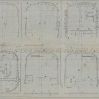 Automotrice tipo D2/4 220 - elementi della cassa