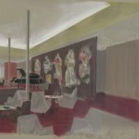 Gripsholm  (m/s)  -  Prospettiva di studio della sala soggiorno di I classe