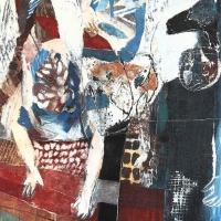 Bruno Saetti "Gli angeli protettori" particolare (1960-61), luglio - agosto 1962, anno X, n. 4, p. 37