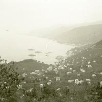 Panorama della Riviera di Ponente da Portofino Kulm (taglio)