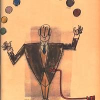 Terza di copertina, "Proteus B della San Giorgio" di Riccardo Manzi - settembre 1953, anno I, n. 5