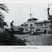 Esposizione Internazionale - guardia d'onore e marina militare