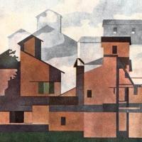 Charles Sheeler "Armonie architettoniche" (1954), luglio - agosto 1959, anno VII, n. 4, p. 27