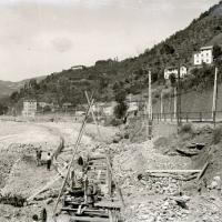Lavori stradali in val Bisagno (taglio)