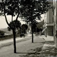 Strada in val Bisagno (taglio)