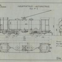 Officina Veicoli Ferroviari - Innaffiatrice - automotrice