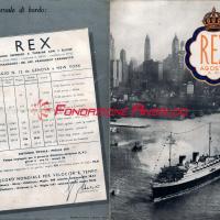 Rex (t/n) - estratto del giornale di bordo